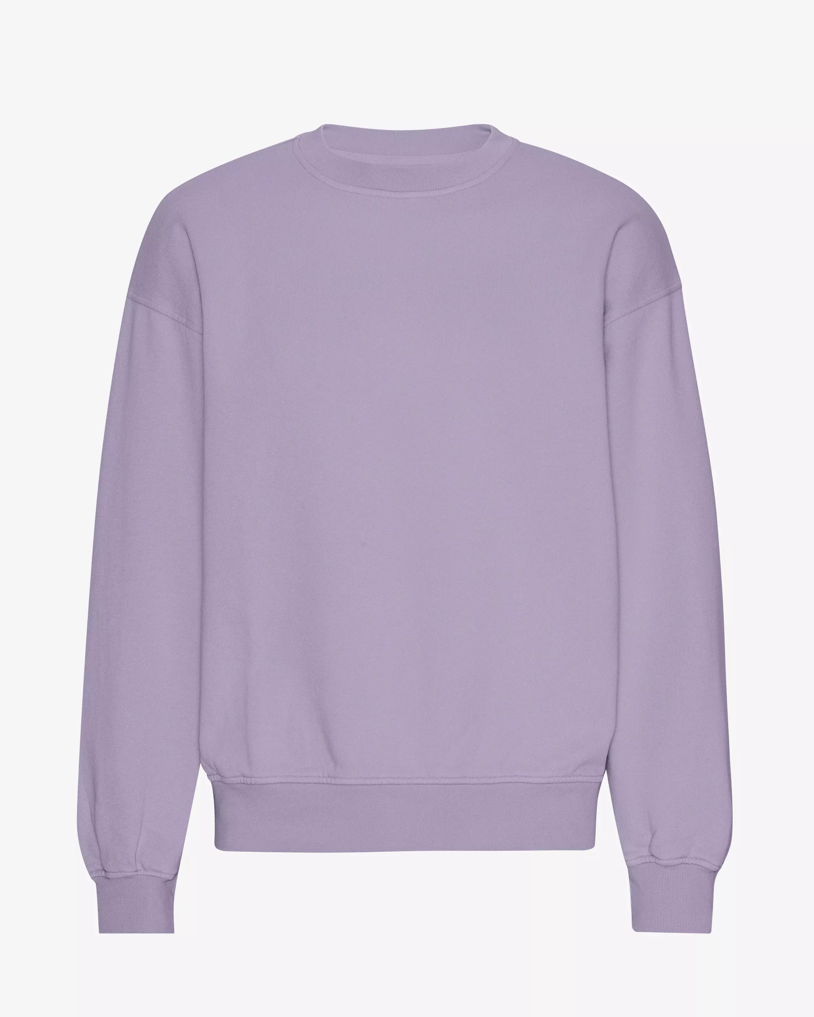 Colorful Standard Purple Jade Oversized Organic Crew Pullover Herren lila